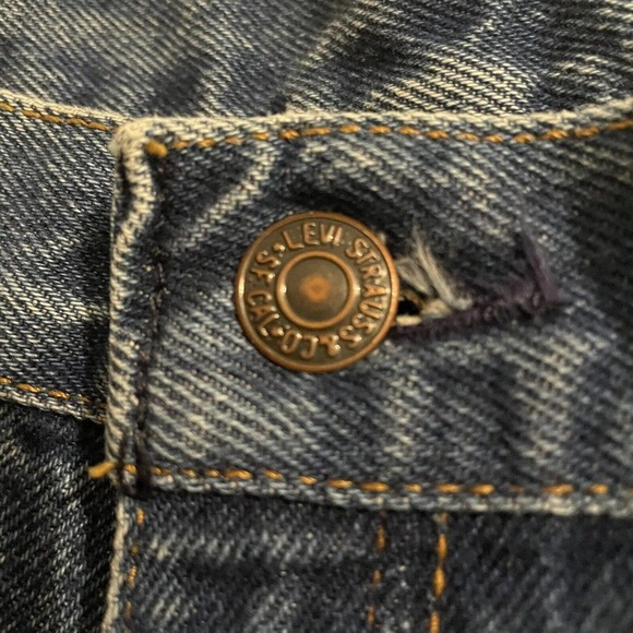 Vintage Levi’s Women White Label & Tag Jeans Size 34 x 27 MADE IN USA 80… - Picture 3 of 11